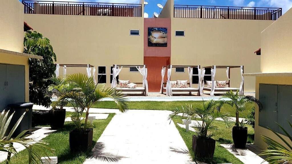 Solar Agua Flats De Frente Para Piscina Praia de Pipa Buitenkant foto